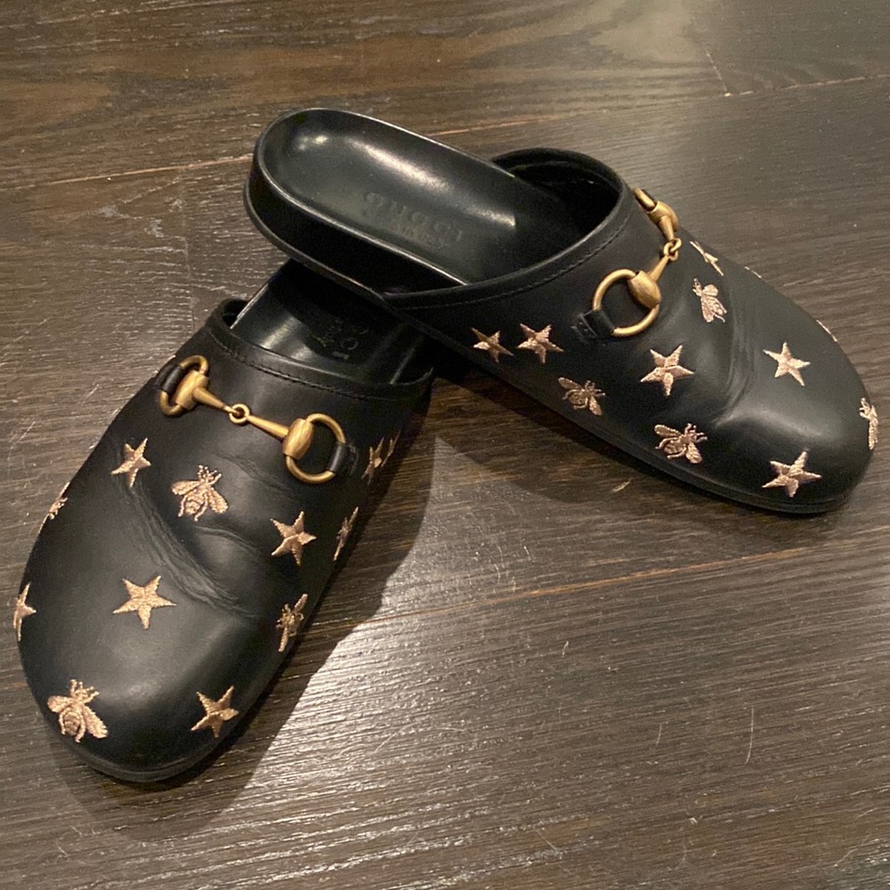 Gucci slides fit 9 women’s (Mens size 5)